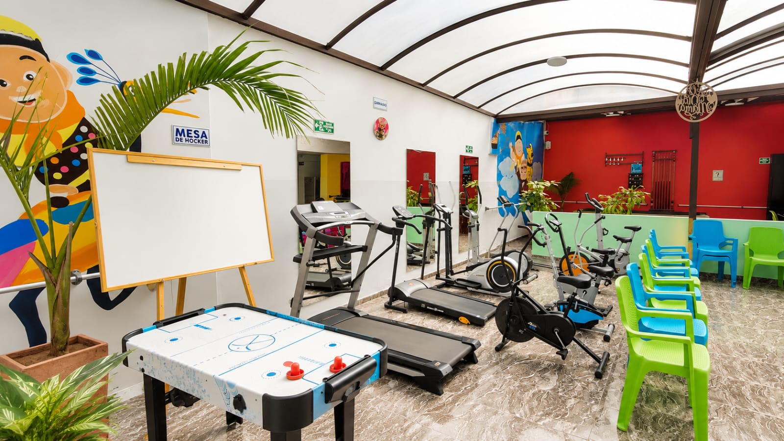 Muestra de la rehabilitación en el Club Alzheimer Santo Tomás