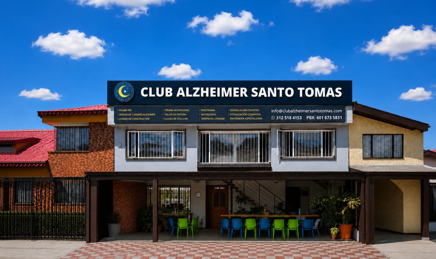 Espacios de alojamiento temporal del Club Alzheimer Santo Tomás